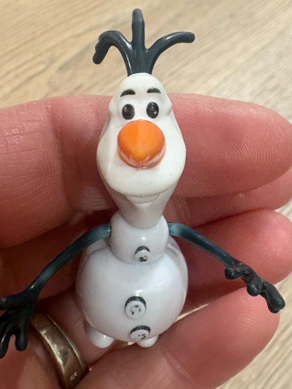 Disney Mattel Olaf Frozen 2”‎ Mini Figure PVC Toy 2013 Replacement